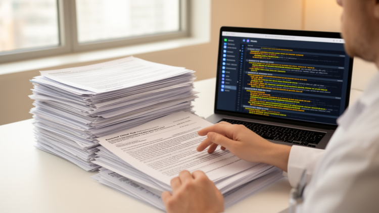 AI Reads the Trials: LLM Framework Speeds Systematic Reviews of Digital Health RCTs