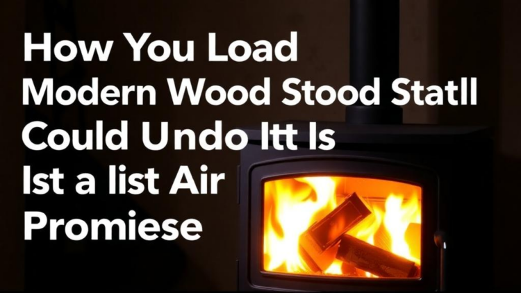 How You Load Your Modern Wood Stove Could Undo Its Clean-Air Promise