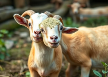 Ancient Chinese Herb Powder Rides to the Rescue of Weaning-Stressed Goat Kids