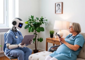 AI Chatbot Lightens the Mental Load for Nurses Working Alone in Patients' Homes
