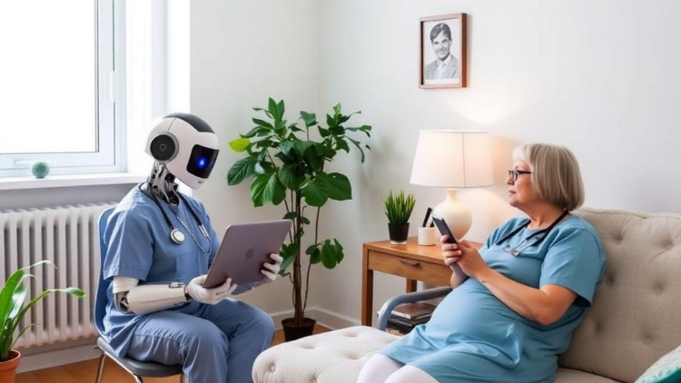 AI Chatbot Lightens the Mental Load for Nurses Working Alone in Patients' Homes