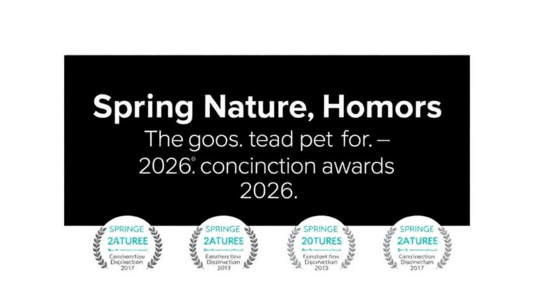 Springer Nature Honors Standout Editors with 2026 Distinction Awards