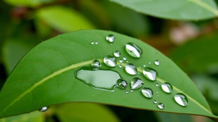 Leaf Water Repellency Readings Shift With Season and Setting, Study Finds