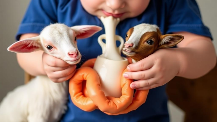 Simulated Infant Digestion Reveals How Goat and Cow Milk Diverge in Nutrition and Function