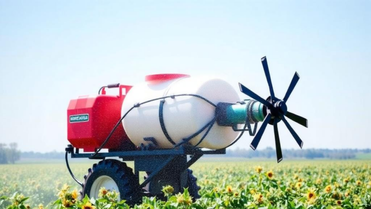 Smart Sprayer Model Tunes Fan Airflow in Real Time to Slash Pesticide Drift