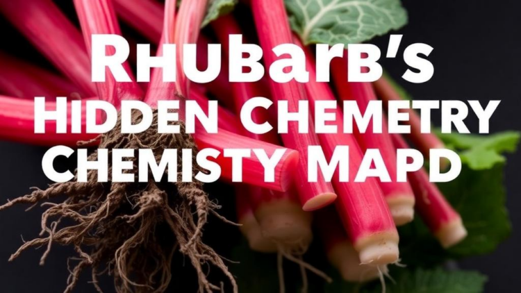 Rhubarb's Hidden Chemistry Mapped: Roots, Stalks and Microbes Reveal Harvest Secrets