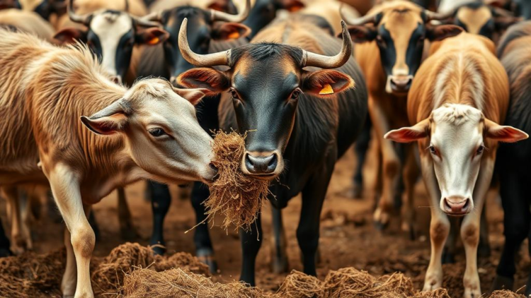 Treating Only Part of the Herd Could Shield Dung Insects, Model Suggests