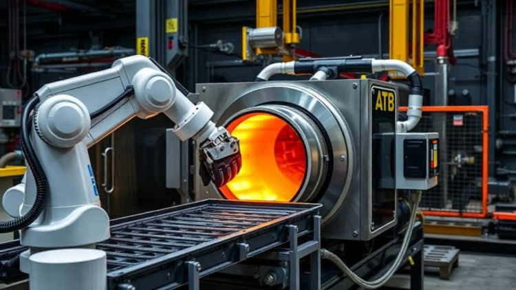 Sliding Robot Could Feed Induction Furnaces Faster and Keep Workers Safe