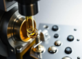 Liquid Metal Lubricant Tames Molybdenum Friction From Room Temperature to 300 Degrees
