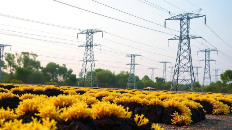 Slime Mould Meets Graph AI to Hunt Hidden Faults in Smart Substations