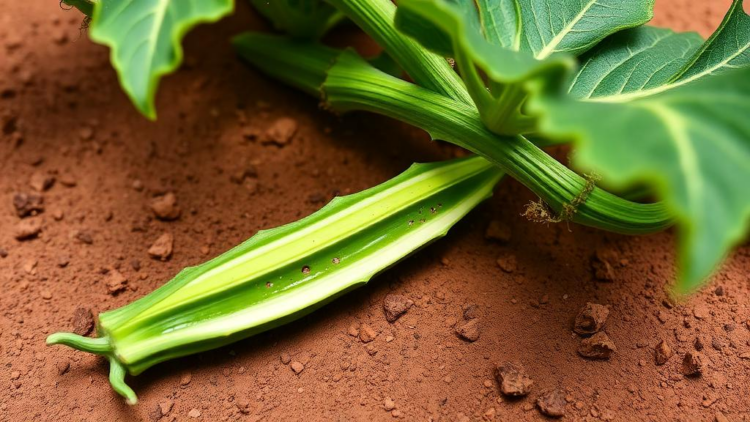 Tiny Carbon Particles Boost Okra's Drought Survival and Supercharge Its Medicinal Flavonoids