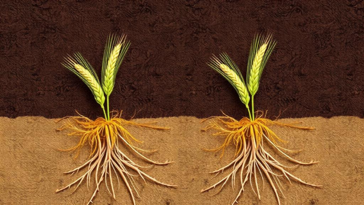 Underground Scans Reveal How Wheat Roots Outsmart Drought