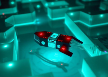Light-Activated Muscle Cells Power a Paper-Thin Swimming Robot Through Watery Mazes