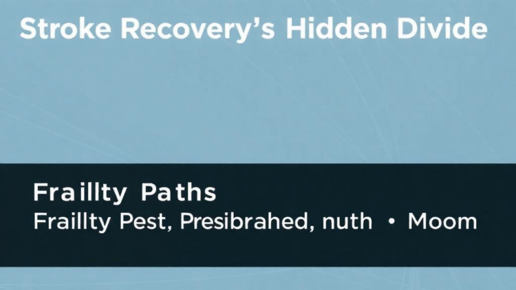 Stroke Recovery's Hidden Divide: Frailty Paths Predicted by Mind and Mood