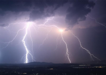How Big, Bright Flashes Make More Pollution: Lightning's Nitrogen Footprint Measured From Space