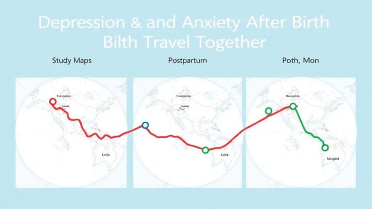 Depression and Anxiety After Birth Travel Together: Study Maps Three Postpartum Paths