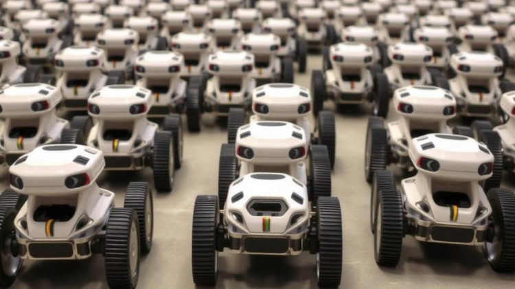 Swarm Upgrade Helps Mobile Robots Find Shorter, Smoother Paths