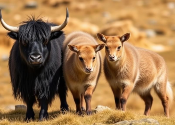 Plateau Pikas Turn Out to Be Secret Allies of Grazing Yaks on the Tibetan Plateau
