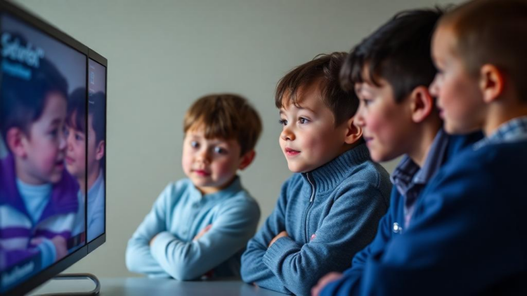 Video Scene Displays Help Minimally Speaking Autistic Children Talk With Peers