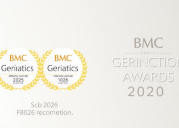 BMC Geriatrics Honors Its Standout Editors in Springer Nature's 2026 Distinction Awards