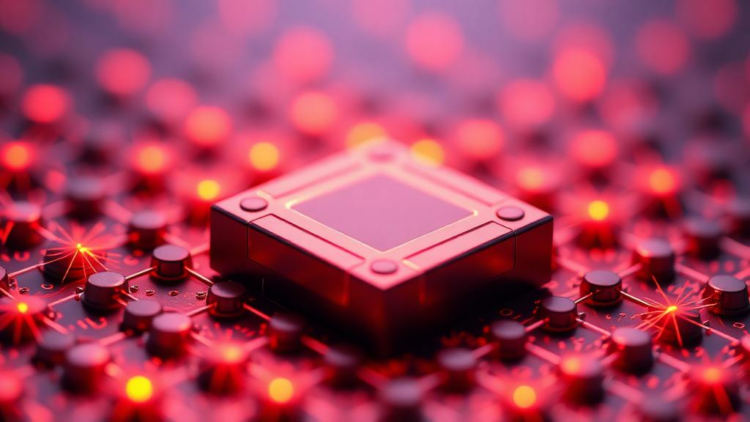 AI-Designed Silicon Cavities Boost Light Emission from Atom-Thin Semiconductor Tenfold