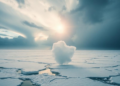 Storms Turn Arctic Sea Ice From Aerosol Sink Into Particle Source