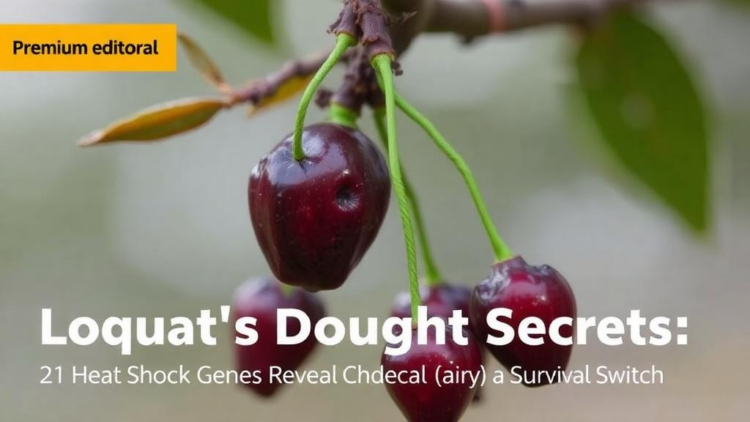 Loquat's Drought Secrets: 21 Heat Shock Genes Reveal a Survival Switch