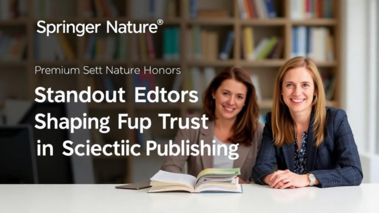 Springer Nature Honors Standout Editors Shaping Trust in Scientific Publishing