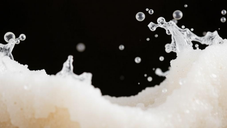 Sound waves unlock flaxseed protein's hidden foaming and emulsifying power