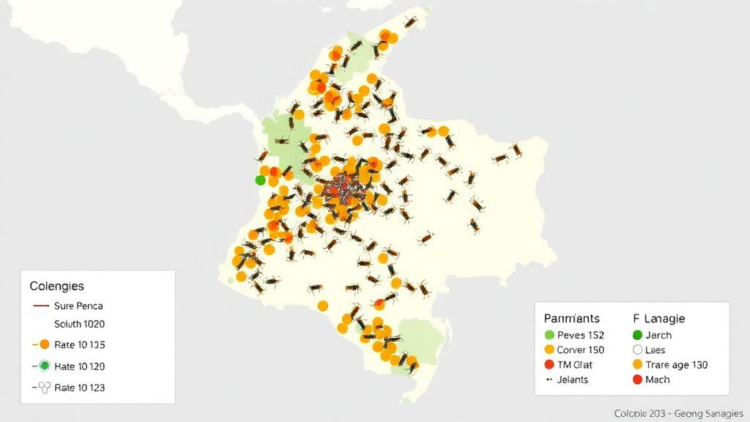 Mosquito Genes Map Colombia's Hidden Aedes aegypti Lineages