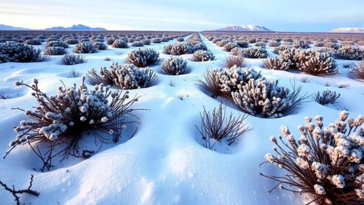 Arctic plants quietly feed on nitrogen all winter, and microbes grab most of it first