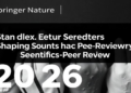 Springer Nature Honors Standout Editors Shaping Scientific Peer Review in 2026