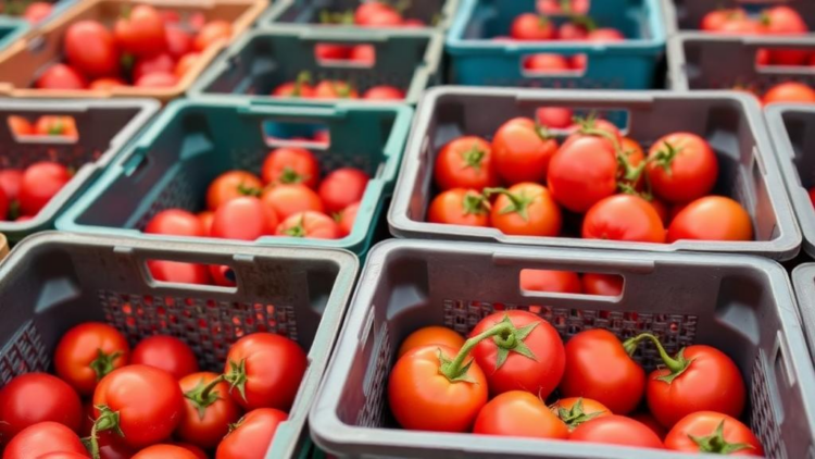 Plastic crates slash tomato losses by three-quarters for Nigerian smallholders
