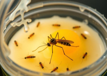 Slimy Container Films Act as a Chemical Beacon Drawing Egg-Laying Aedes aegypti Mosquitoes
