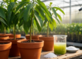 Seawater Sprays and Algae Extracts Help Mango Rootstocks Beat Salt Stress
