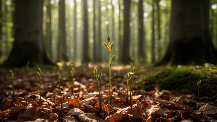 Tiny Head Starts Decide Which Beech Trees Survive for Decades