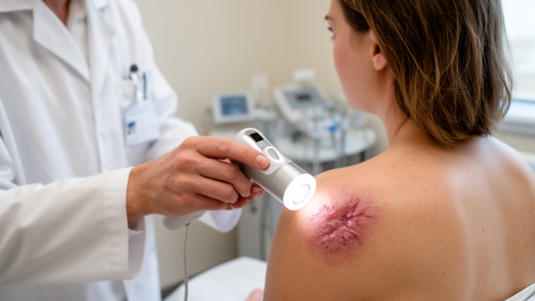 A Simple Skin Camera Test May Predict Which Keloids Respond to Steroid Injections