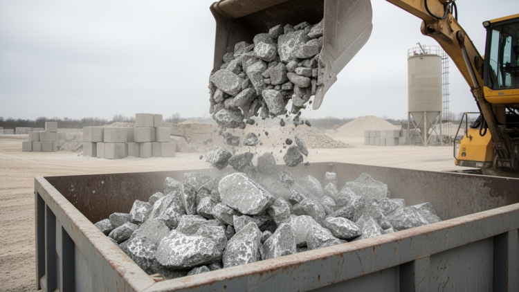 Carbonated Concrete Waste Could Help Cement-Free Binders Stay Strong