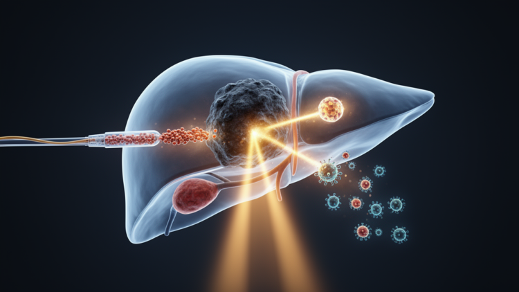 Triple Therapy Doubles Survival in Advanced Liver Cancer with Portal Vein Clots