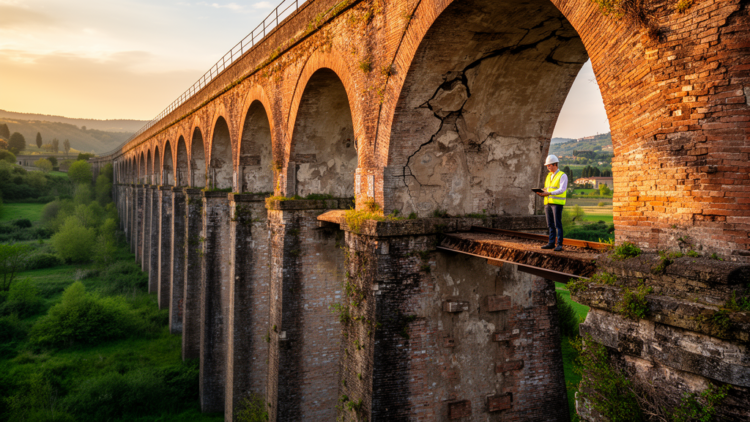 Century of Data Reveals Weak Spot in Italy's Aging Bridges and Tunnels