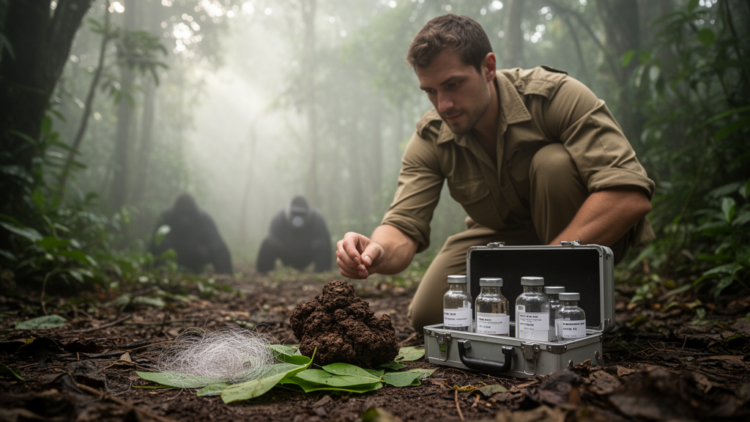Gorilla DNA From Dung and Hair Reveals Hidden Populations and Pinpoints Trafficked Apes' Origins
