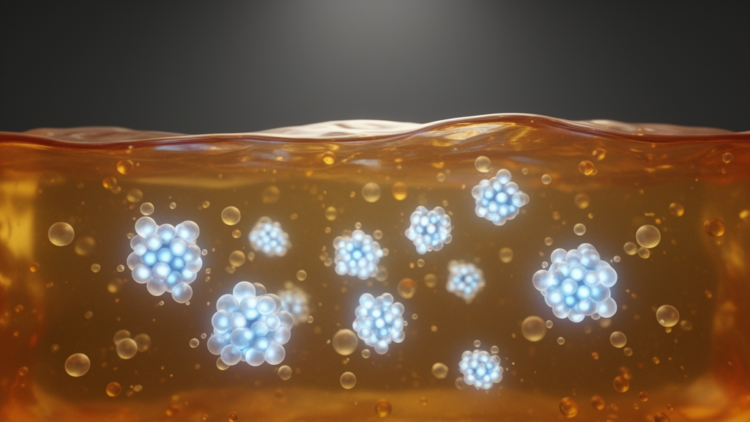 Hidden lithium clusters revealed inside battery electrolytes
