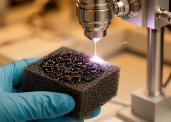 CO₂ Laser Turns Nickel Foam Into High-Performance Binder-Free Electrodes for Supercapacitors and Batteries