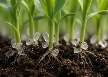 Microplastics Act as Trojan Horses for Rare Heavy Metals from Nuclear Reactors in Crops
