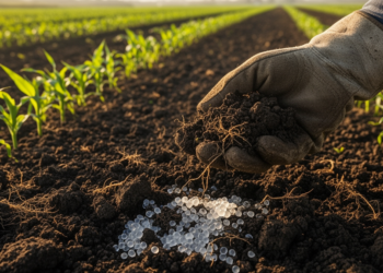 Superabsorbent Polymers Unlock Locked Soil Phosphorus for Crops