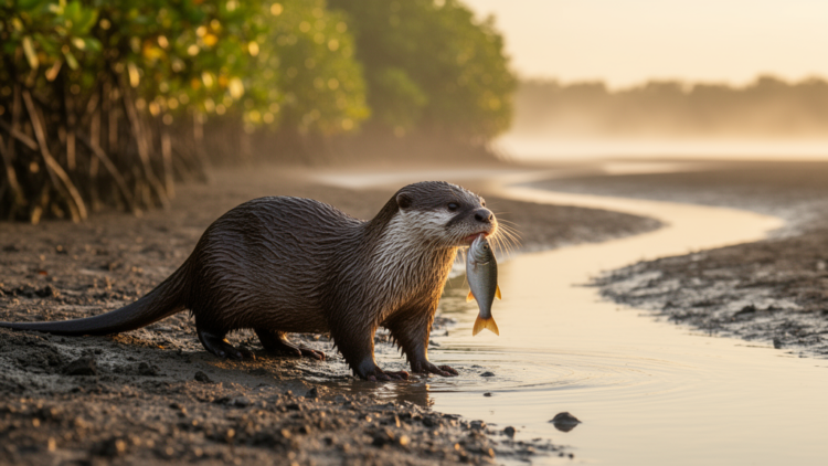 Neotropical otters reveal hidden estuarine connectivity in two decades of movement data