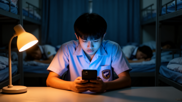 Social Media Is the Stressor Thai Students Refuse to Name