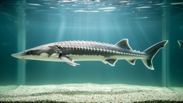 Sturgeon experiments reveal early land vertebrates had stiff, immobile necks