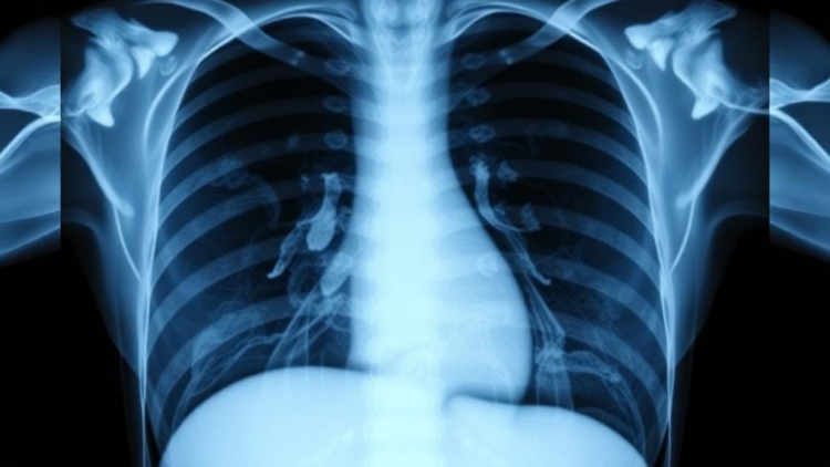 AI Turns Chest X-rays into Draft Radiology Reports with a Two-Stage Keyword Pipeline