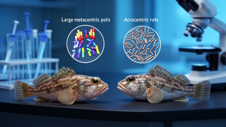 Chromosomes reveal striking karyotypic divergence in two Atlantic gobies